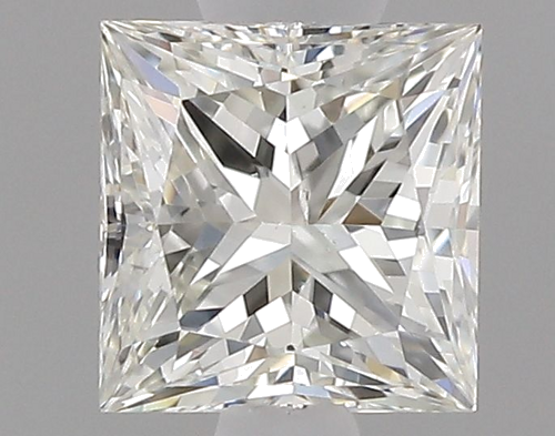 0.5 carat K-SI1 Natūralus Princess Deimantas (1)