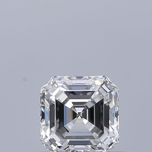 0.4 carat E-VS1 Natūralus Asscher Deimantas (1)