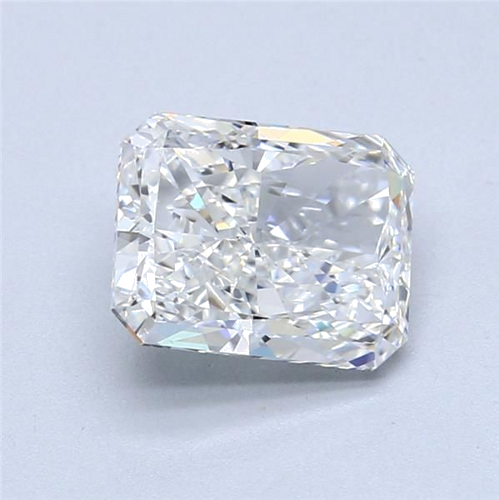 2.5 carat F-VS2 Natūralus Radiant Deimantas (1)