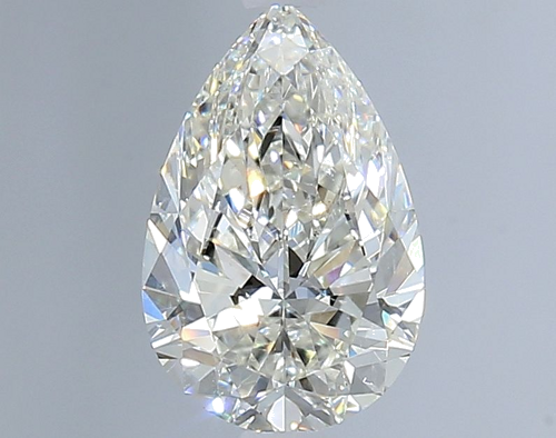 1.05 carat I-SI1 Natūralus Pear Deimantas (1)