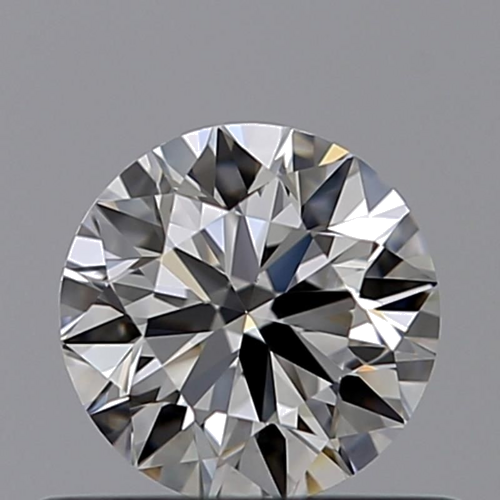 0.45 carat F-VVS2 Very Good cut Natūralus Round Deimantas (1)