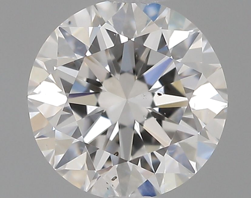 0.5 carat F-SI1 Very Good cut Natūralus Round Deimantas (1)
