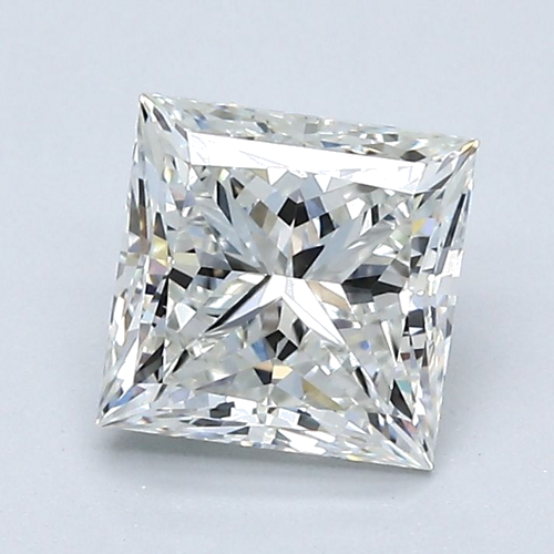 1.5 carat H-SI1 Natūralus Princess Deimantas (1)