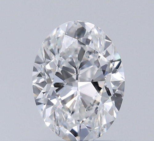 0.5 carat E-VS1 Natūralus Oval Deimantas (1)