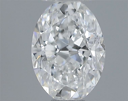 0.6 carat F-SI1 Natūralus Oval Deimantas (1)