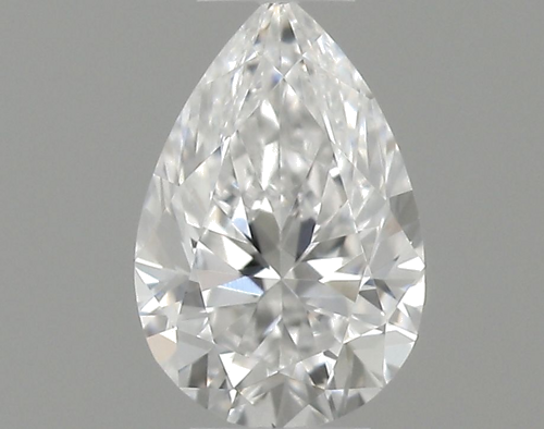 0.23 carat D-VVS2 Natūralus Pear Deimantas (1)