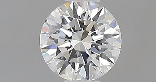 0.32 carat F-VVS1 Excellent cut Natūralus Round Deimantas (1)