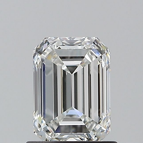 0.9 carat F-VVS2 Natūralus Emerald Deimantas (1)
