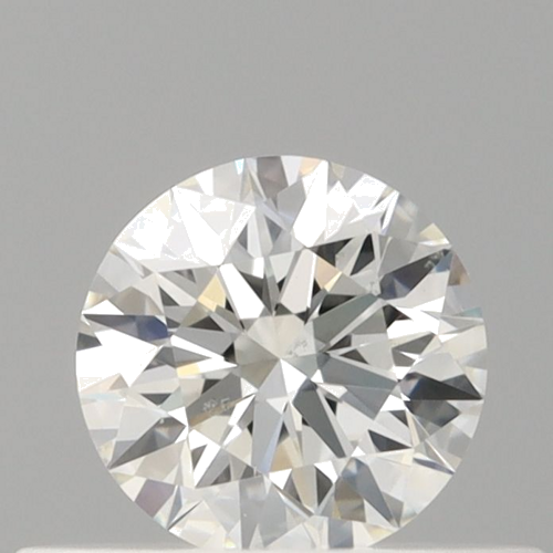 0.37 carat G-SI1 Excellent cut Natūralus Round Deimantas (1)