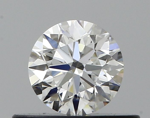 0.32 carat F-VVS1 Excellent cut Natūralus Round Deimantas (1)