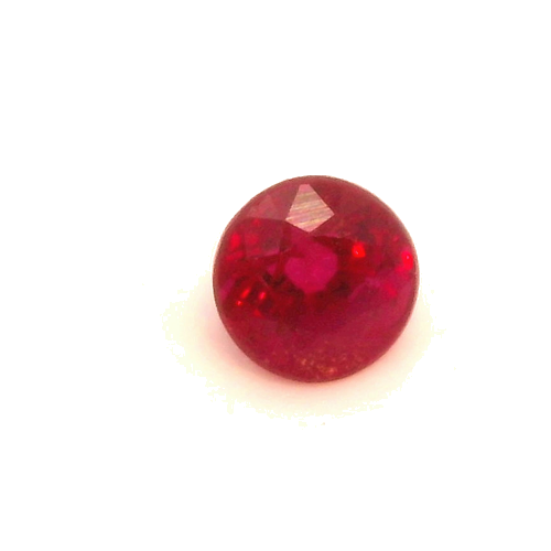0.38 carat RED Round Rubinas (1)