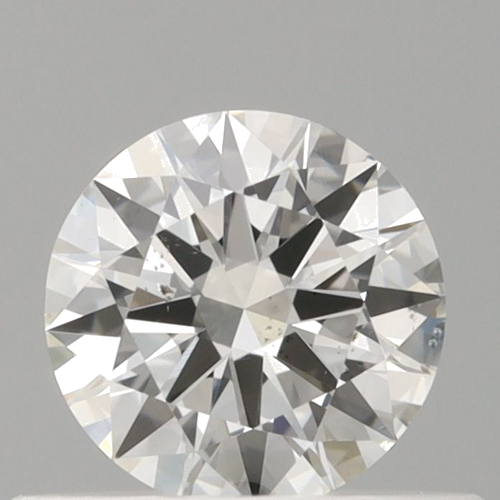 0.45 carat F-SI1 Excellent cut Natūralus Round Deimantas (1)