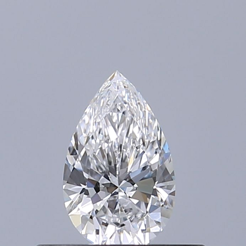 0.31 carat D-VVS1 Natūralus Pear Deimantas (1)