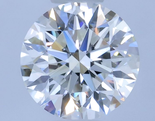 0.41 carat F-VVS2 Excellent cut Natūralus Round Deimantas (1)