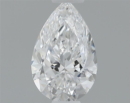 0.3 carat D-VS1 Natūralus Pear Deimantas (1)