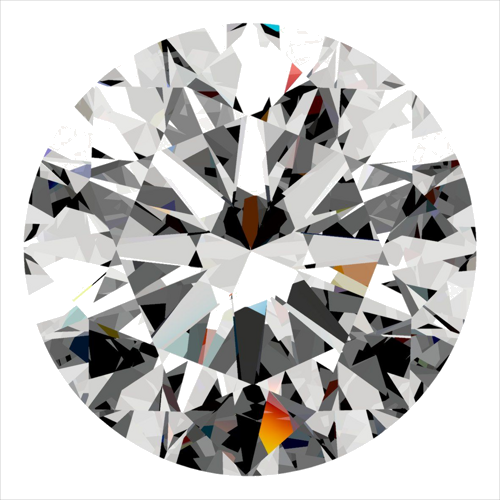 0.31 carat F-VS2 Excellent cut Natūralus Round Deimantas (1)