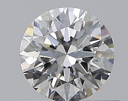0.5 carat G-SI1 Excellent cut Natūralus Round Deimantas (1)