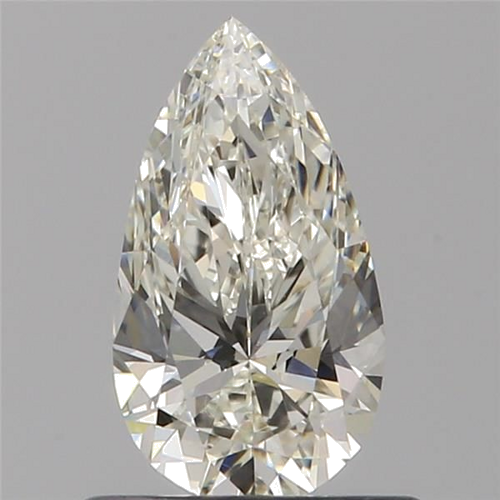 0.6 carat J-VS1 Natūralus Pear Deimantas (1)