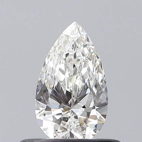 0.38 carat G-VS2 Natūralus Pear Deimantas (1)
