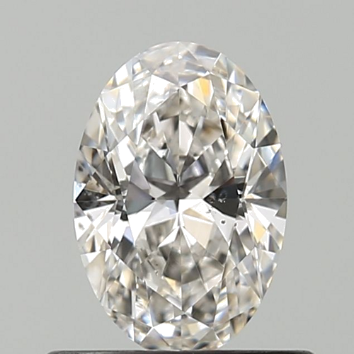 0.6 carat G-SI1 Natūralus Oval Deimantas (1)
