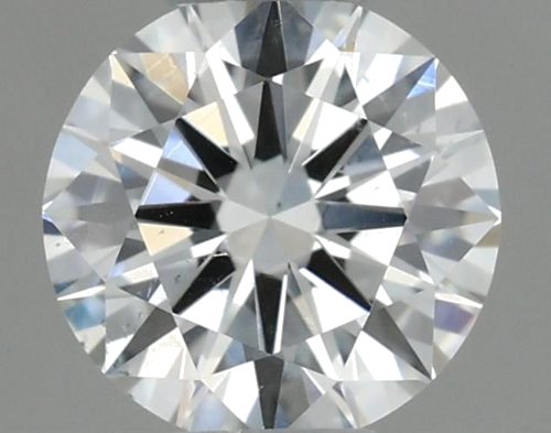 0.42 carat F-SI2 Excellent cut Natūralus Round Deimantas (1)