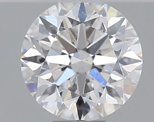0.4 carat D-SI1 Very Good cut Natūralus Round Deimantas (1)