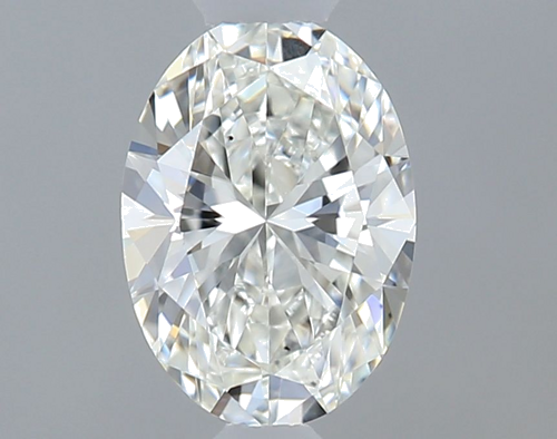 0.4 carat H-VS2 Natūralus Oval Deimantas (1)