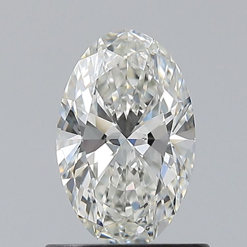 0.7 carat H-VVS2 Natūralus Oval Deimantas (1)