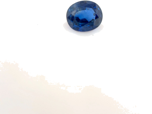 0.64 carat BLUE Oval Safyras (1)