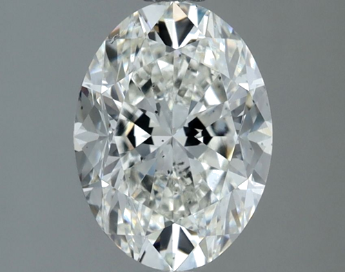1.73 carat H-SI1 Natūralus Oval Deimantas (1)