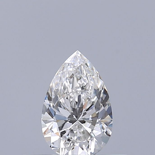 0.31 carat E-VVS2 Natūralus Pear Deimantas (1)