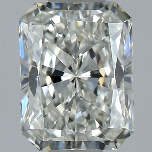 0.61 carat J-VVS1 Natūralus Radiant Deimantas (1)