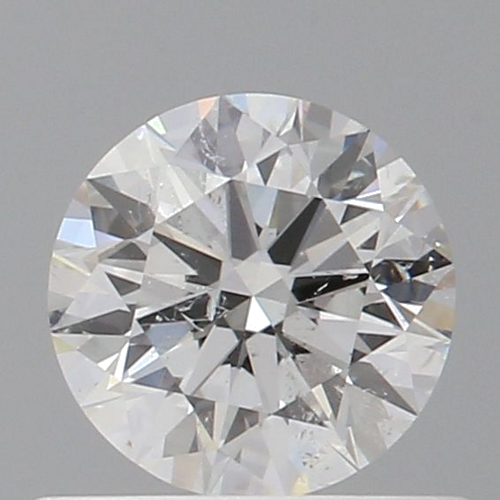 0.51 carat F-SI2 Excellent cut Natūralus Round Deimantas (1)