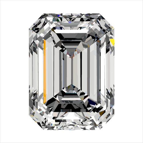 0.4 carat H-VVS2 Natūralus Emerald Deimantas (1)