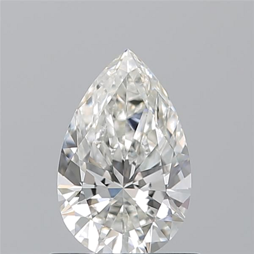 0.7 carat H-VS2 Natūralus Pear Deimantas (1)
