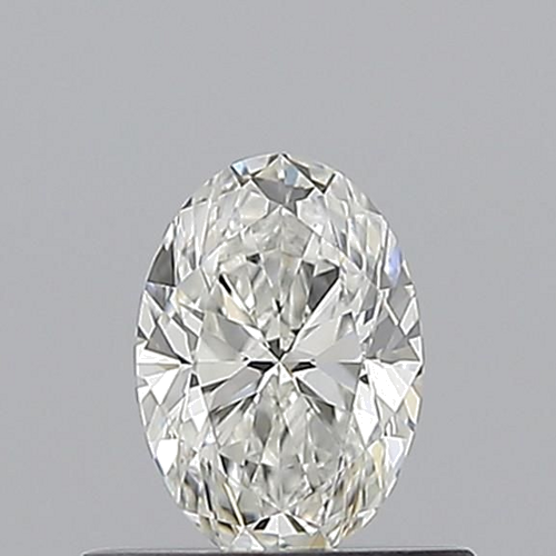 0.5 carat H-VS2 Natūralus Oval Deimantas (1)