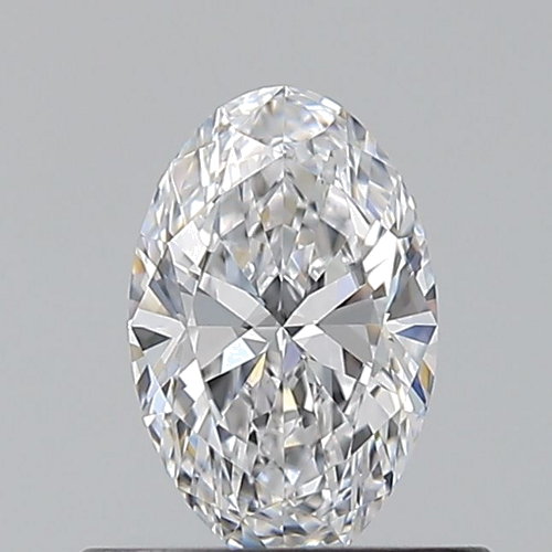 0.5 carat D-VS1 Natūralus Oval Deimantas (1)