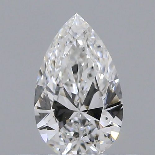 0.3 carat E-VS1 Natūralus Pear Deimantas (1)