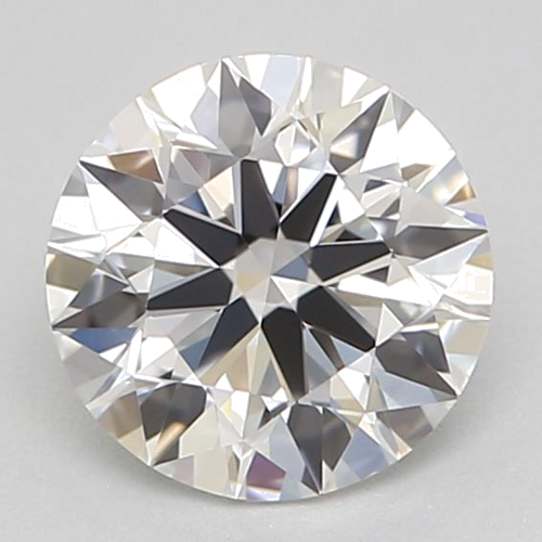 0.59 carat F-VVS1 Excellent cut Natūralus Round Deimantas (1)