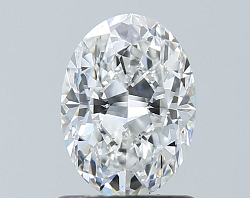 1.01 carat D-VS2 Natūralus Oval Deimantas (1)