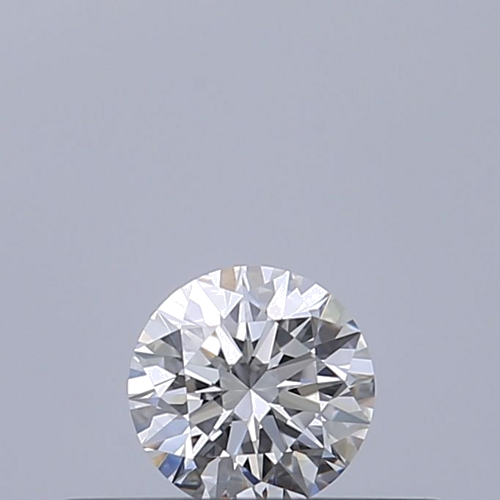 0.21 carat D-VVS2 Excellent cut Natūralus Round Deimantas (1)
