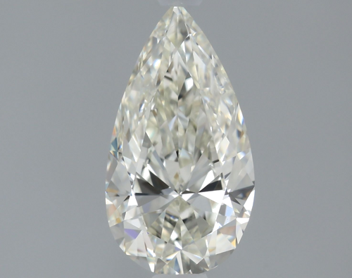 0.7 carat J-VVS2 Natūralus Pear Deimantas (1)