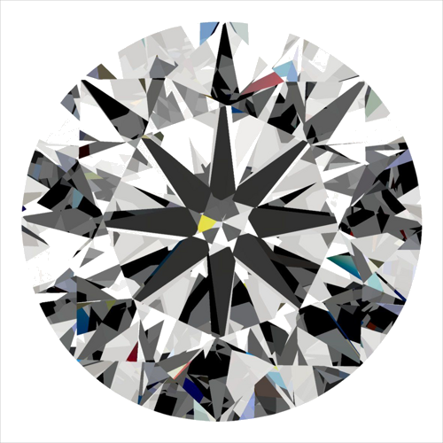 0.3 carat G-VS1 Very Good cut Natūralus Round Deimantas (1)