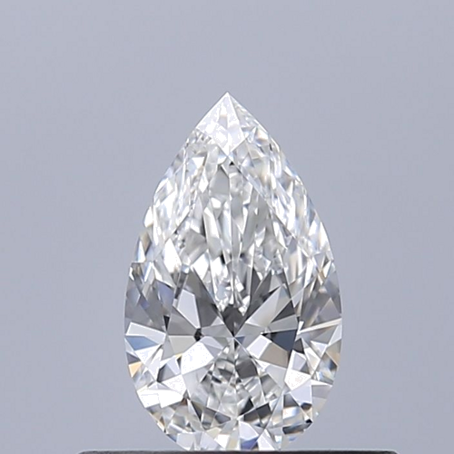 0.33 carat E-VVS1 Natūralus Pear Deimantas (1)