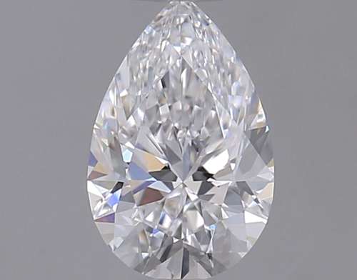 0.41 carat D-VVS2 Natūralus Pear Deimantas (1)