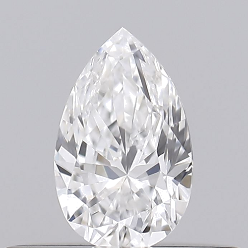 0.27 carat F-VVS1 Natūralus Pear Deimantas (1)