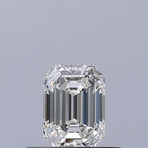 0.41 carat F-VVS2 Natūralus Emerald Deimantas (1)
