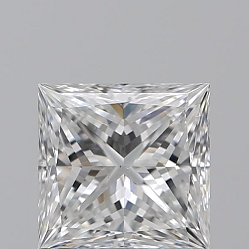 1.01 carat E-SI1 Natūralus Princess Deimantas (1)