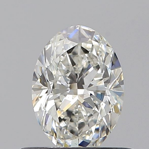 0.49 carat H-VS2 Natūralus Oval Deimantas (1)