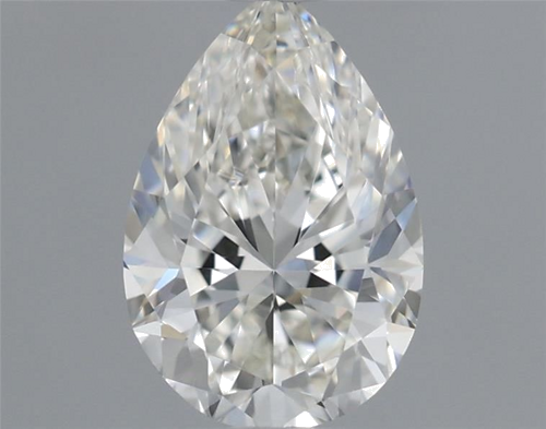 0.51 carat H-VVS1 Natūralus Pear Deimantas (1)